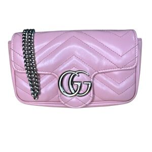 Gucci  Calfskin Matelasse Super Mini